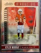 Kyler Murray Rookie Card 2019 Panini Absolute Football Introductions Foil #13. rookie card picture