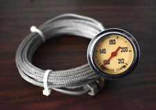 Water Temperature Gauge 1930s New Old Stock Marine Vintage Water Temperature Gauge 1930s New Old Stock Marine Vintage