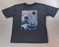 Quiksilver Men's Mountain & Wave Boarding Co. Graphic T-Shirt - Size XL Youth