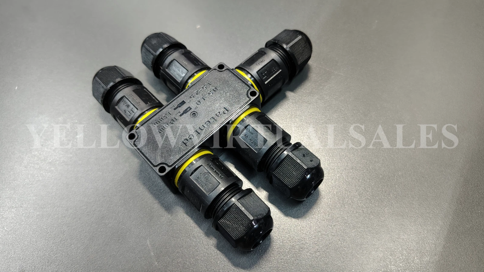 5-Way 3-PIN Waterproof Cable Connector