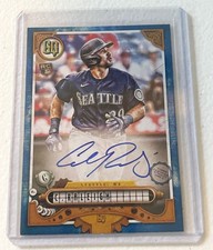 2022 Topps Gypsy Queen - Gypsy Queen Autographs Cal Raleigh Indigo 14/150 RC
