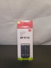 Genuine Canon BP-511A Digital Camera Battery Pack NEW Made in Japan