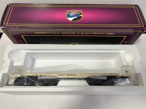 Coche plano de alta resistencia MTH Premier auténticamente detallado escala O 47' 20-98512- NUEVO | Condition: New