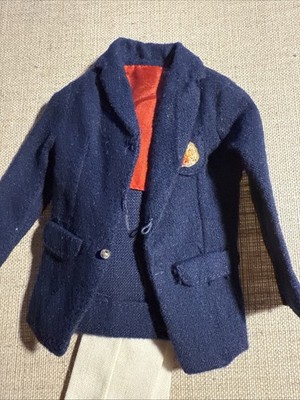 Vintage Ken Doll Victory Dance #1411 Blue Jacket / Blazer & White