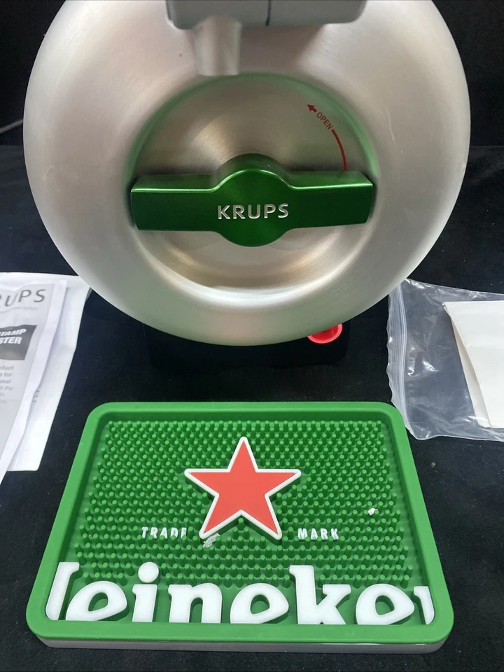 Krups The Sub Heineken Limited Edition Beer Dispenser 2L Lightly Used W Box - Image 3 of 4