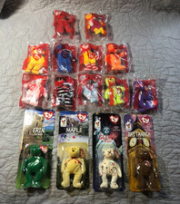 Ty Teenie Beanie Babies 2004 McDonald's 25 Years Bears Near Complete Set