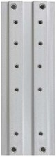 Image of Wall Track Mount Bracket Kit for Monitor Arms & Universal CPU Holder