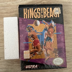 Kings of the Beach Nintendo NES CIB Complete Manual
