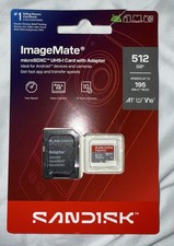 SanDisk ImageMate 512GB Class 10 microSDXC UHS-I micro SD card BRAND NEW