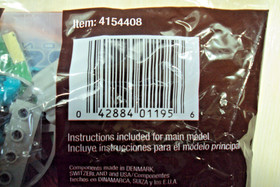 LEGO Space  (1195) Life on Mars -Alien Encounter, Polybag, New, Sealed, Free S/H