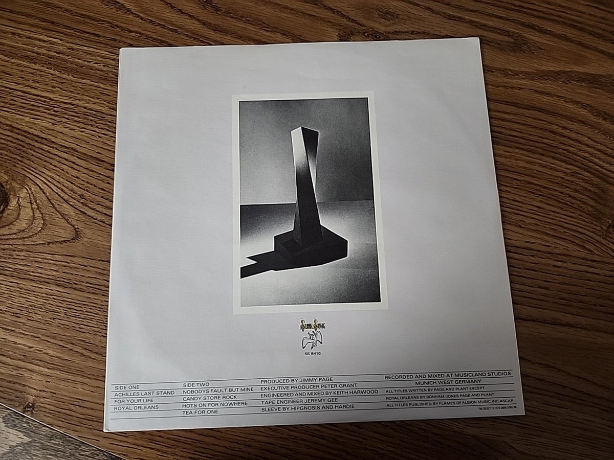 Led Zeppelin 'Presence' 1976 USA 1st press stereo LP near mint
