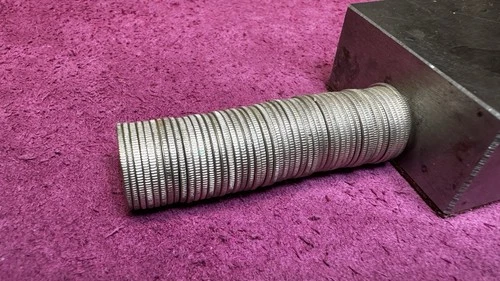 1964 Denver Silver Roosevelt Dimes uncirculated PARTIAL ROLL 48/50