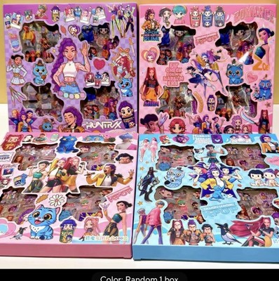 100 Teile/Set KPOP Dämonenjäger Cartoon Anime 1 Box zufällige Aufkleber