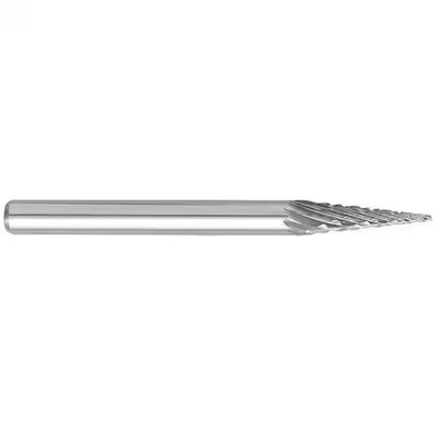 Osg 800-8012 Carbide Bur, 14 Deg. Included Angle, 1/8In