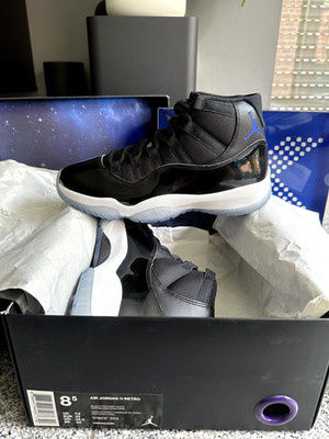 Air Jordan 11 Retro  Space Jam  (2016) 8.5 (42) DS Original Box + Poster