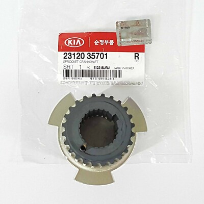 合わせセット Genuine 2003-2006 Hyundai Santa Fe 3.5L Crankshaft Sprocket