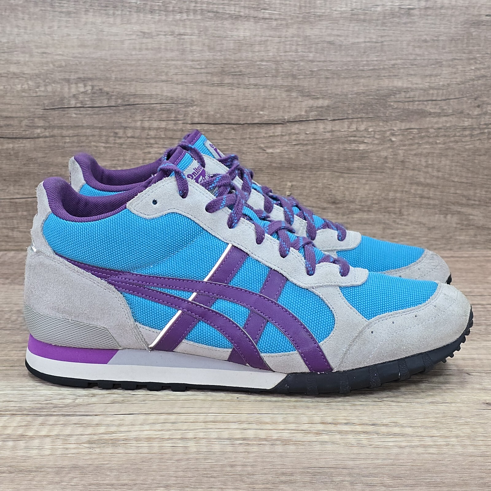 Asics Onitsuka Tiger Colorado 85 Mid Men's Sz Gray Blue Purple