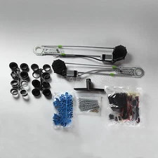 Power Window Kit with Switches Universal Two Doors Electric
