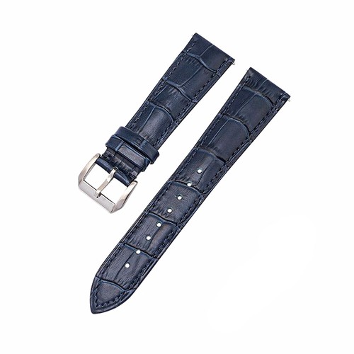 Men's Genuine Leather Watch Strap Band Quick Release 12 14 16 17 18 20 22 24mm - Picture 9 of 20