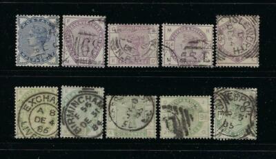 Victoria March 1999 England’s Pride GREAT BRITAIN SCOTT #98-107 (SG #187-196) 1883-84 VICTORIA