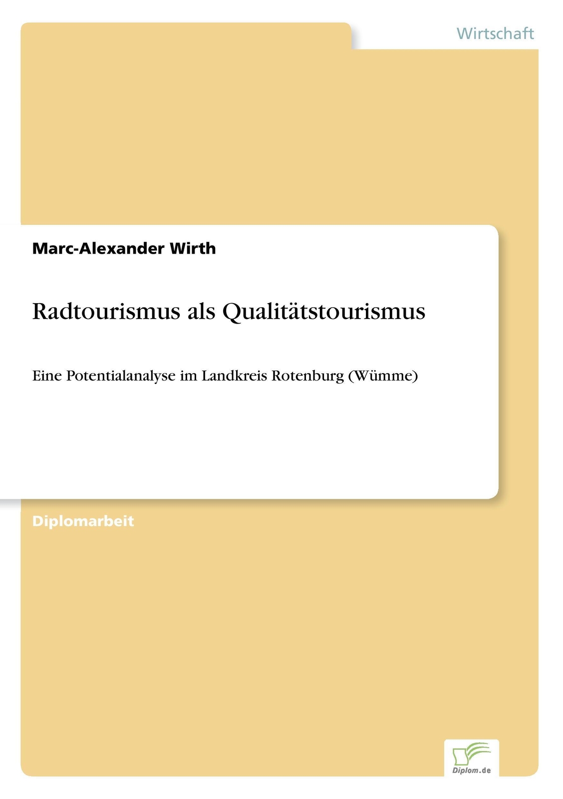 Thumbnail - Radtourismus Als Qualitätstourismus | Marc-alexander Wirth |