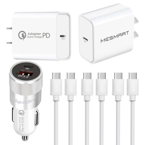 For Apple iPhone 15 Pro Max Plus Fast PD USB C Power Wall Car Charger Cable Cord - Picture 36 of 36