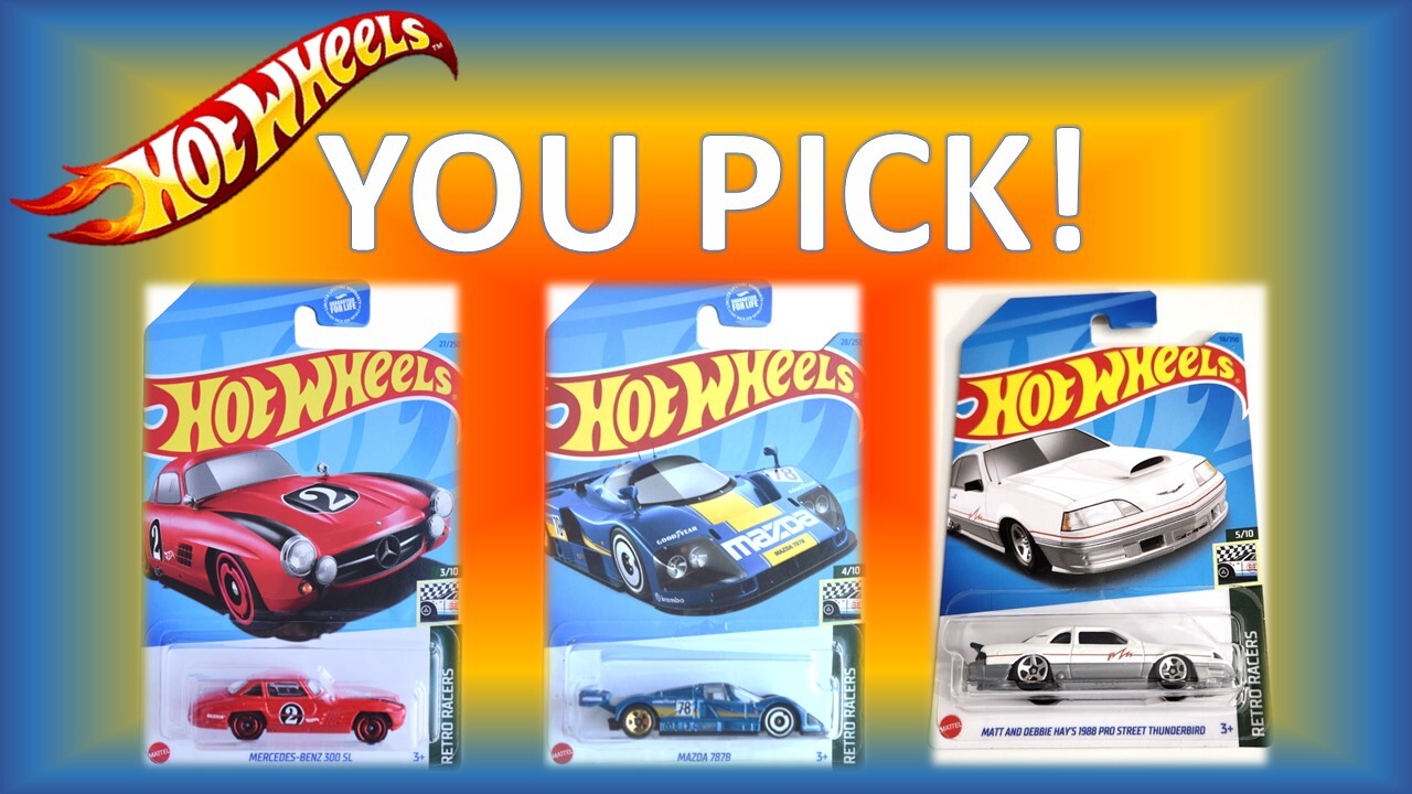 HOT WHEELS SÉRIE RETRO RACERS IMPERDÍVEL 