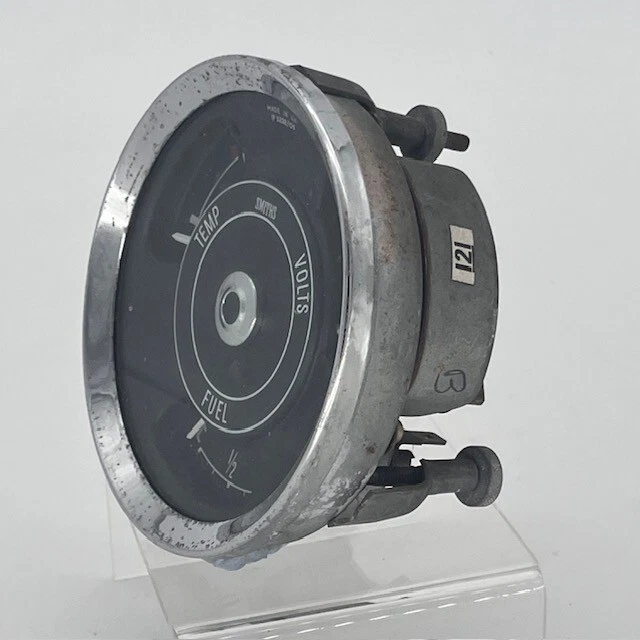 Smiths IP 3232/06 Triple Gauge, Fuel Temp Volts – MG Mini Triumph Land Rover etc - Image 3 of 4