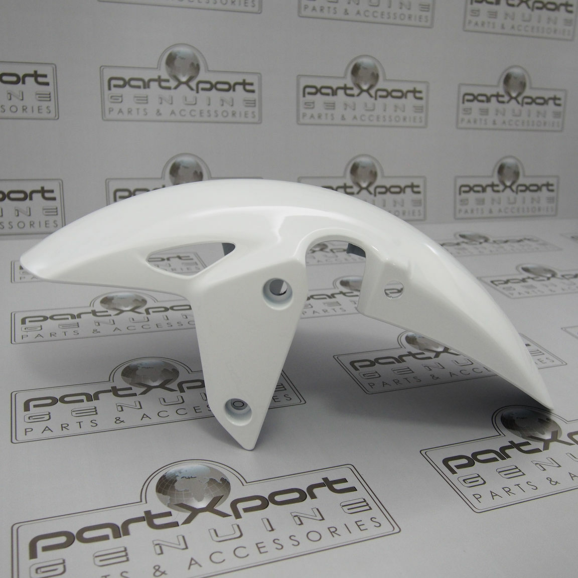 Honda CBR125R FRONT FENDER MUDGUARD ROSS WHITE 2011-2015 GENUINE