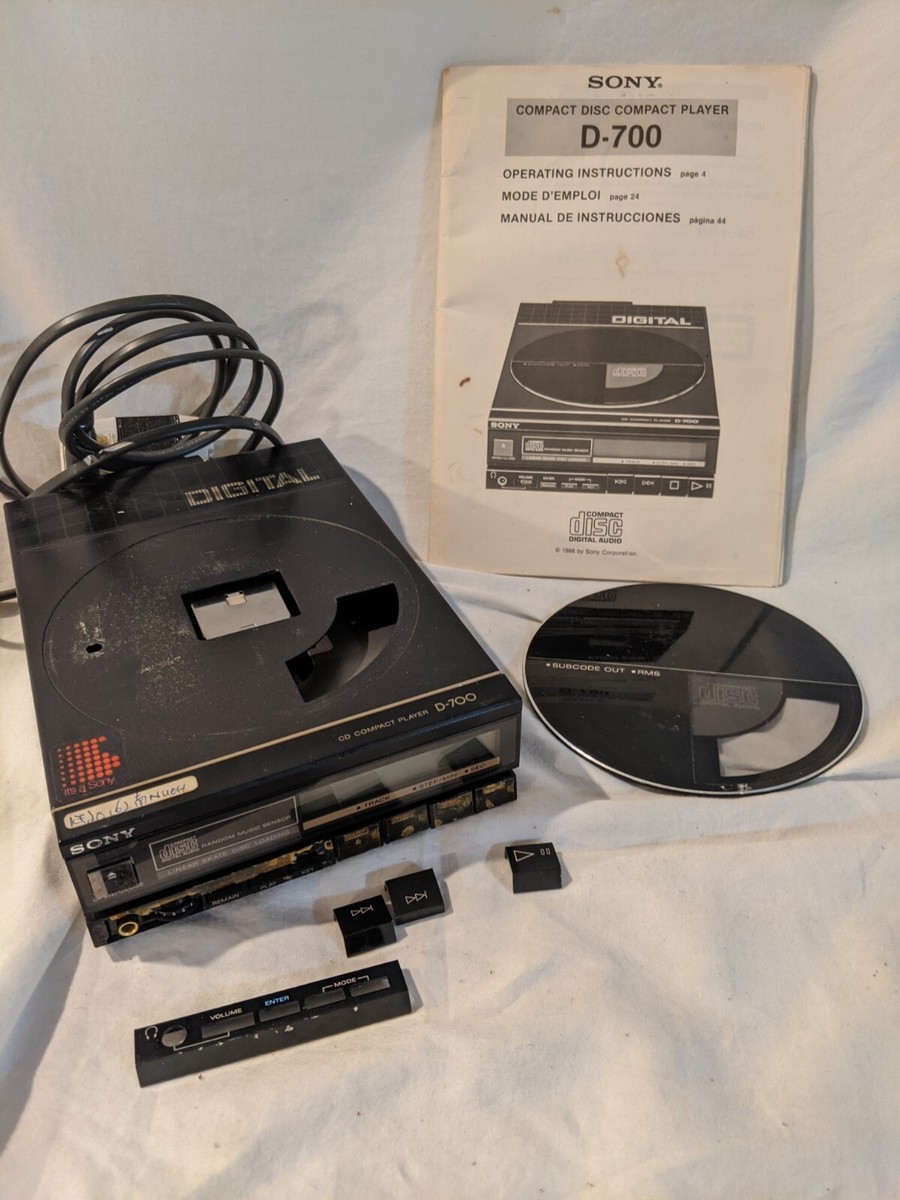 SONYCDプレーヤーD-700