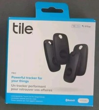 TILE PRO (BLACK) 2022 BLUETOOTH TRACKER FINDE...