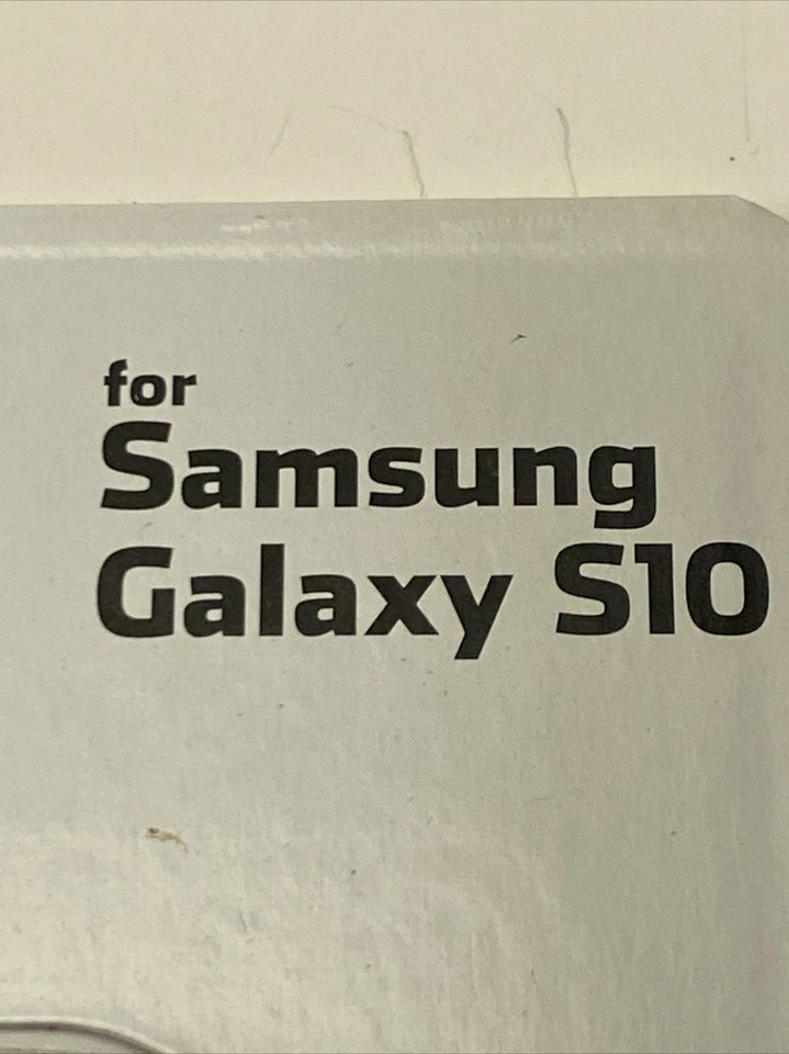 Funda para teléfono celular Onn Samsung Galaxy S10 negra delgada ligera nueva Foto 4 de 4