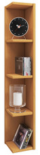 VCM® Regal „Honsa-Stand“ · 4 Farben · Bücherregal CD-Regal Wandregal Standregal