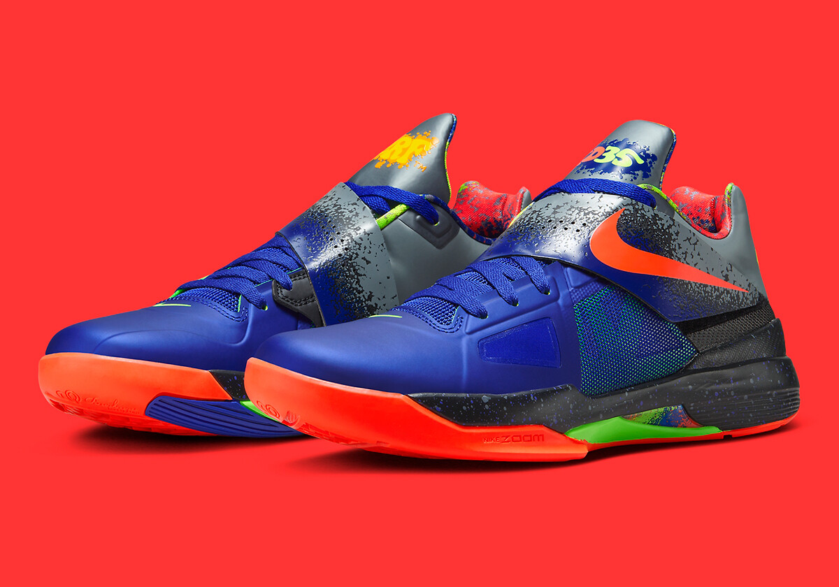 Nike KD 4 Nerf 2024 FQ8180-400 Sizes 10.5-14 **In Hand** | eBay