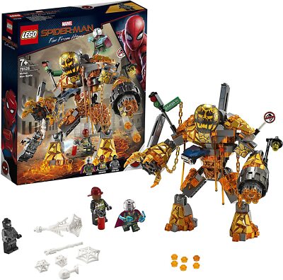 LEGO 76128 Marvel Spider-Man Molten Man Battle Brand New Retired