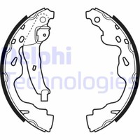 Delphi LS1961 Bremsbackensatz FüR CitroËN Opel Peugeot Suzuki Toyota
