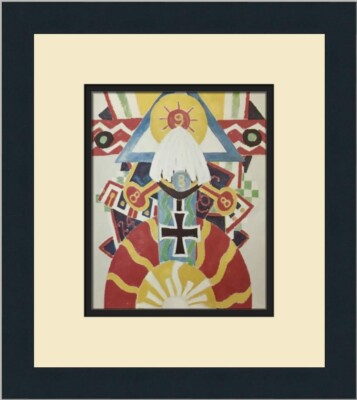 Hartley Rabbit Framed Marsden Hartley Berlin Abstraction Custom Framed Print | eBay