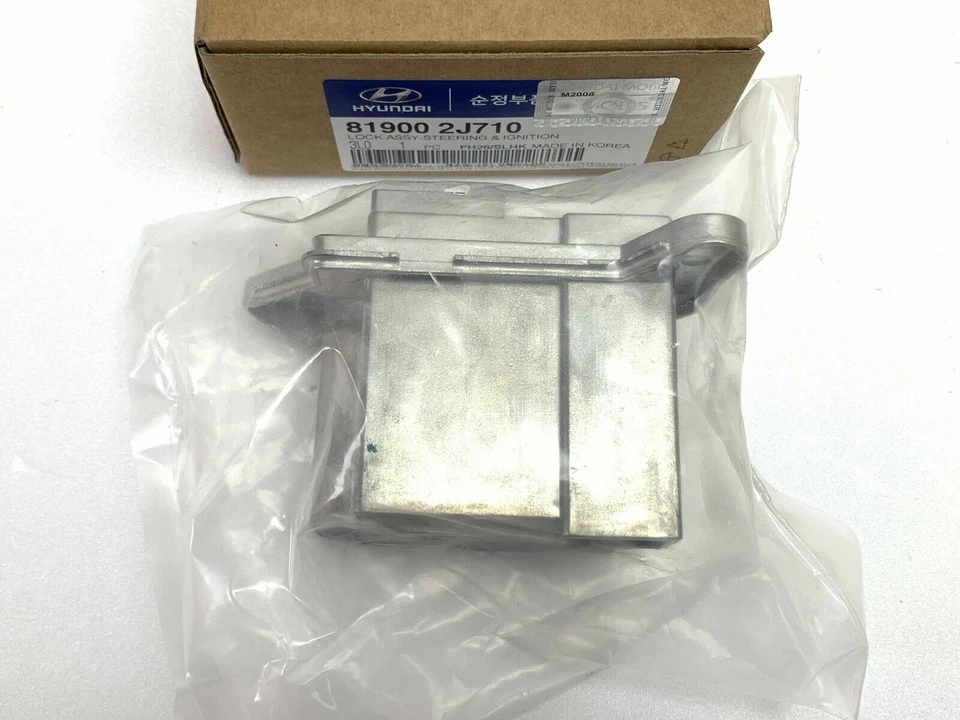 Cerradura de encendido de dirección GENUINA para Hyundai Genesis KIA Borrego 09 819002J710 Foto 4 de 4