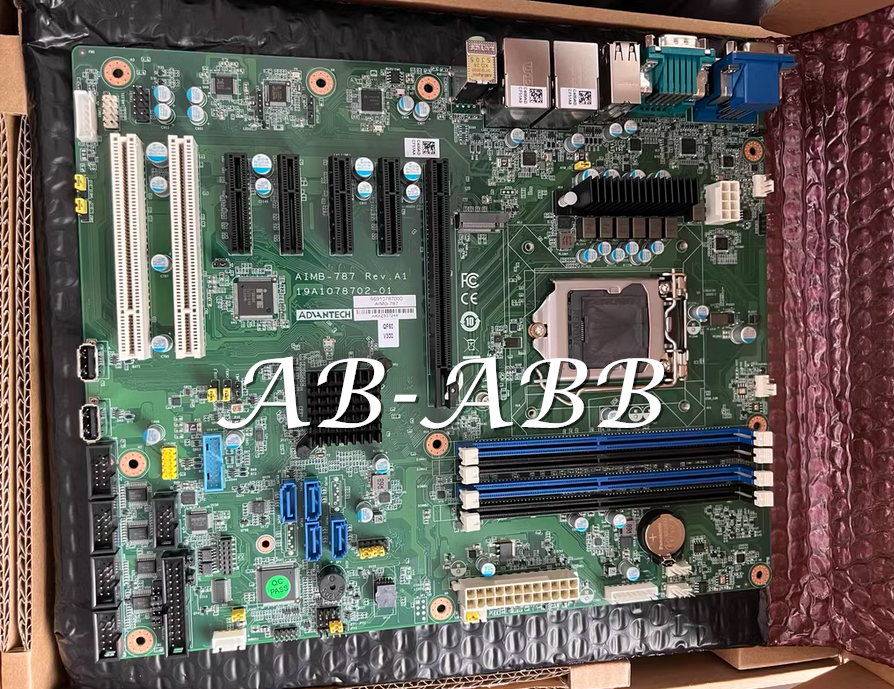 1PC NEW AIMB-787 Rev.A1 ATX Motherboard with DHL or FedEx Shipping  