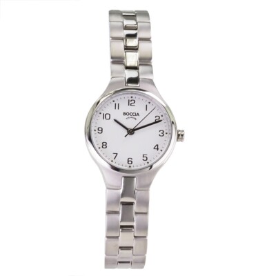 Boccia Damen  Uhr  3330-01  Titan  26 mm  Ø  Neu - 25  % günstiger  