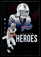 2021 Panini Absolute Unsung Heroes Cole Beasley G22 Buffalo Bills #UH19