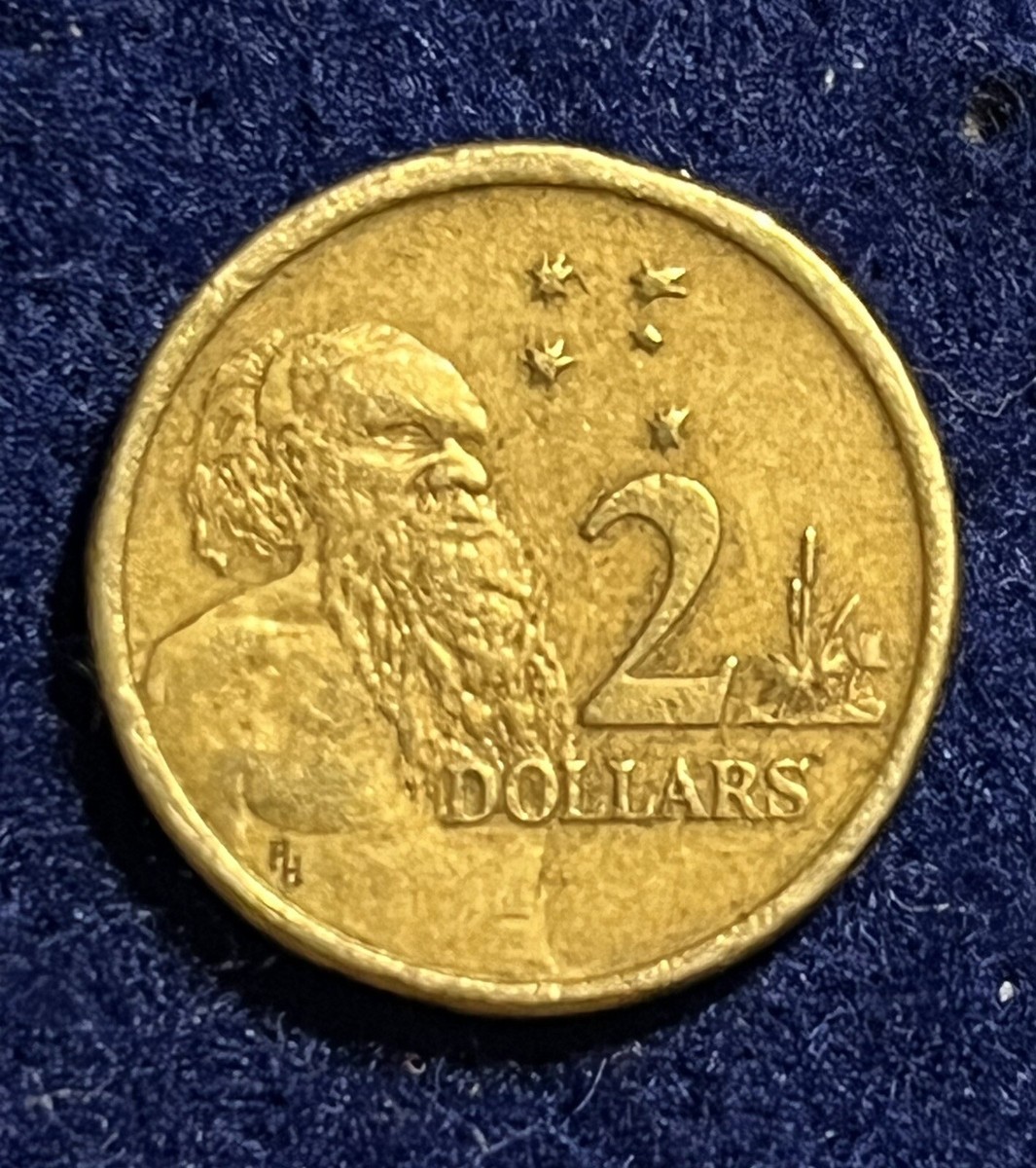 コレクション 2 dollars Australia 1888 RARE 1988 AUSTRALIAN $2 TWO DOLLAR COIN - HORST HAHNE HH INITIAL