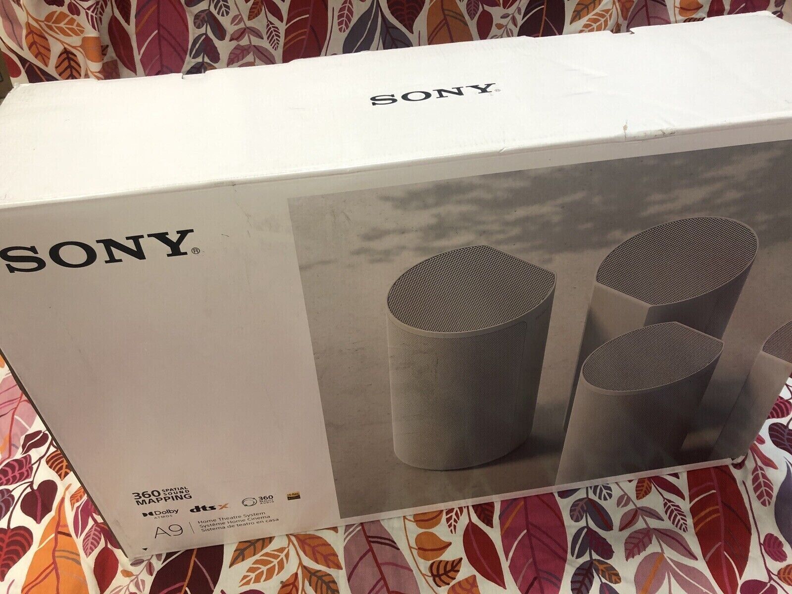 Sony HT-A9 7.1.4 Channel Home Theater Speaker System - Light Pearl Gray