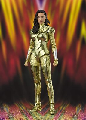 S.H Figuarts Wonder Woman Golden Armor (WW84) Tamashii Nations | eBay