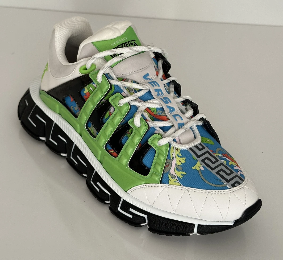 Versace Chain Reaction Multicolored Sneakers