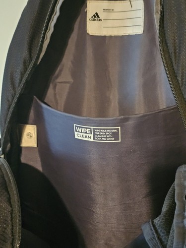 Mochila Adidas Excel 6, Negra, Muelle de Carga, 4 Zonas de Cremallera, Limpia, Acolchada Ajusta - Imagen 8 de 16