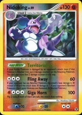 Pokémon TCG - Nidoking - 29/111 - Reverse Holo - Rising Rivals [Lightly Played] on eBay
