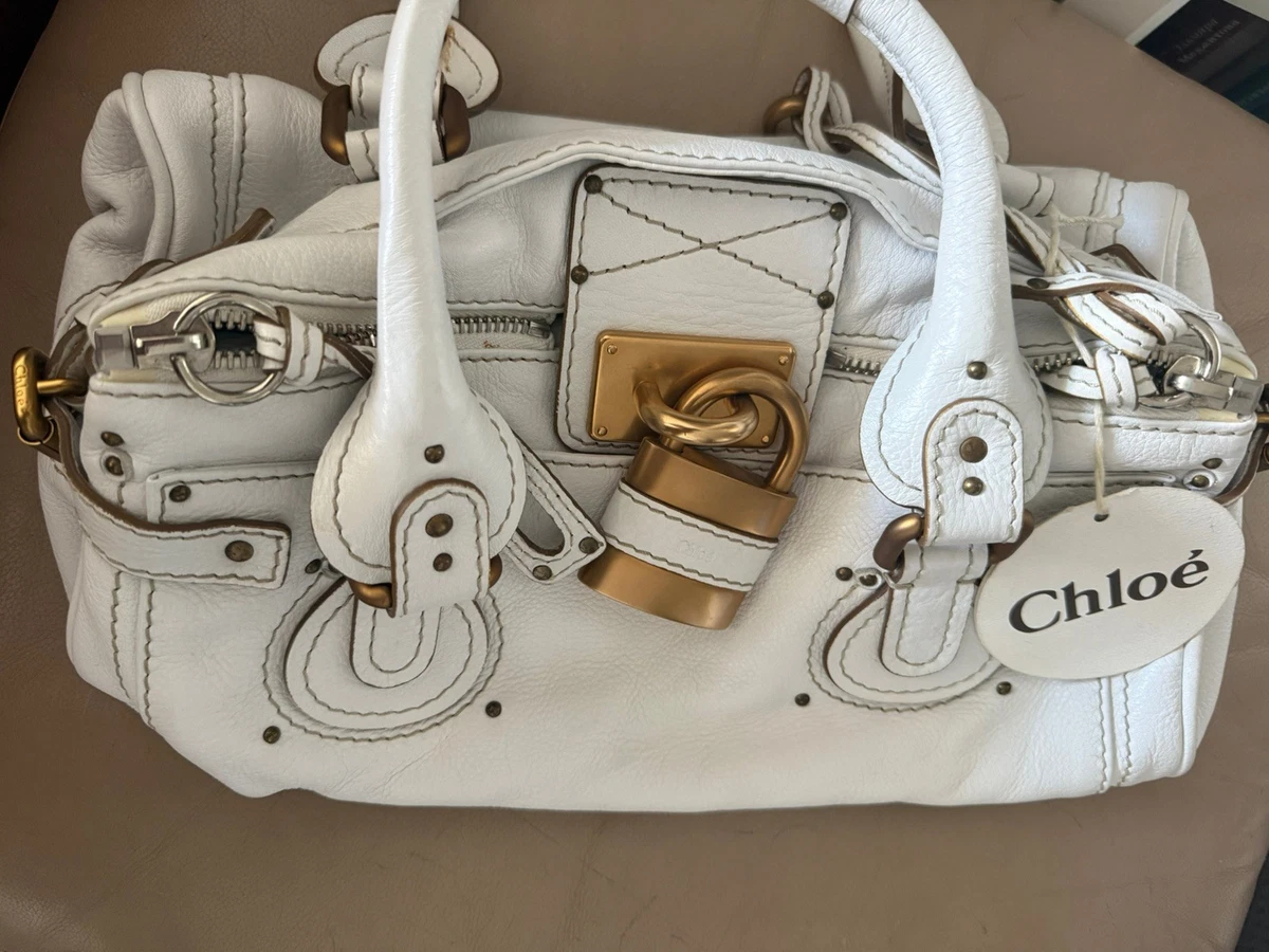 Chloe クロエ パディントン バッグ 白 ホワイト カテゴリ 【公式通販】