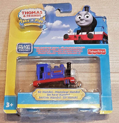 Thomas & Friends Sir Handel Take-n-Play,  Rarität von 2010   Neu in OVP