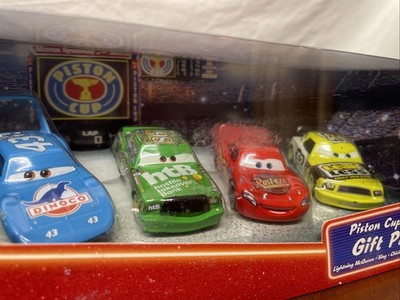 Disney Pixar Cars Supercharged Piston Cup Racers Gift Pack Box